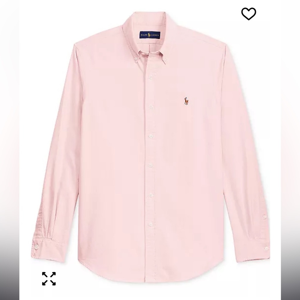 Ralph Lauren Light Pink Casual Button Down Shirt